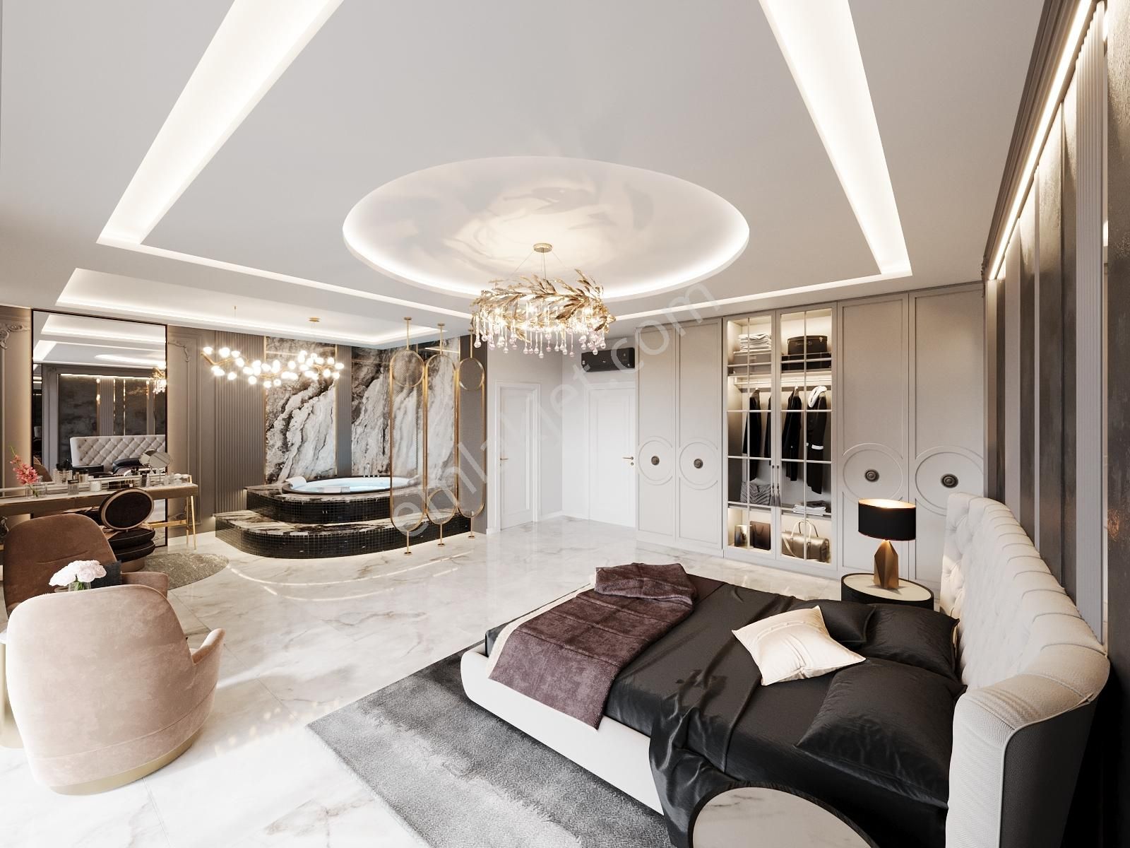 Alanya İncekum 5 Yıldız Otel Konseptinde Bey Class 4+1 Dubleks - Görsel 12