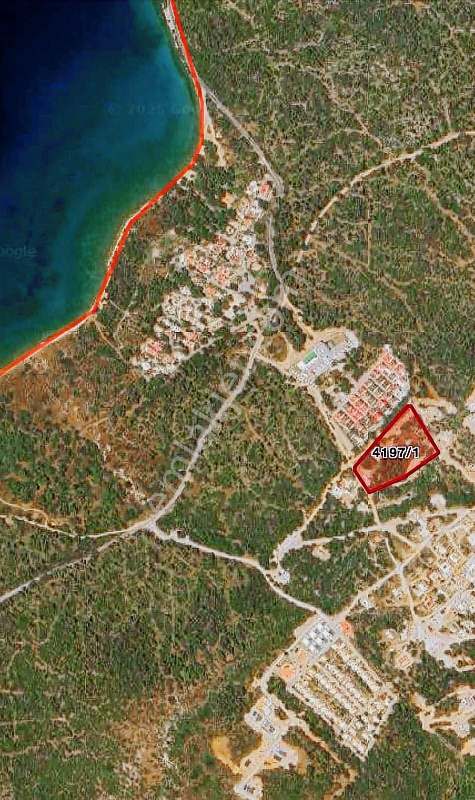 Akbükte Full Deniz Manzaralı, Projeli Villa Arsası - Görsel 5