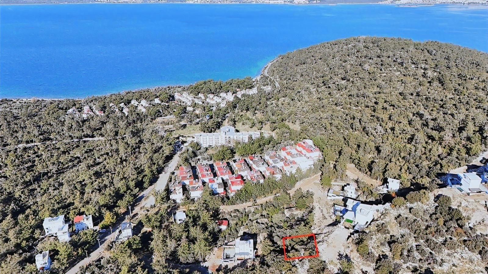 Akbükte Full Deniz Manzaralı, Projeli Villa Arsası - Görsel 11
