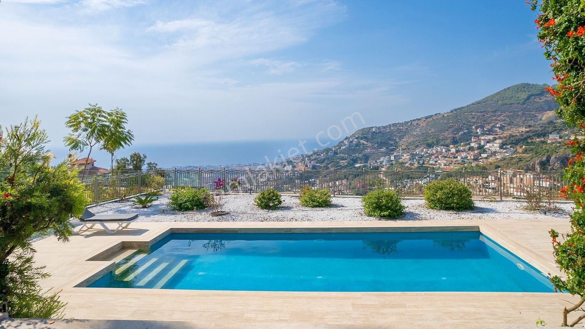 Alanya Bektaş 5+1 Özel Havuzlu Özel Bahçeli Muhteşem Villa - Görsel 30