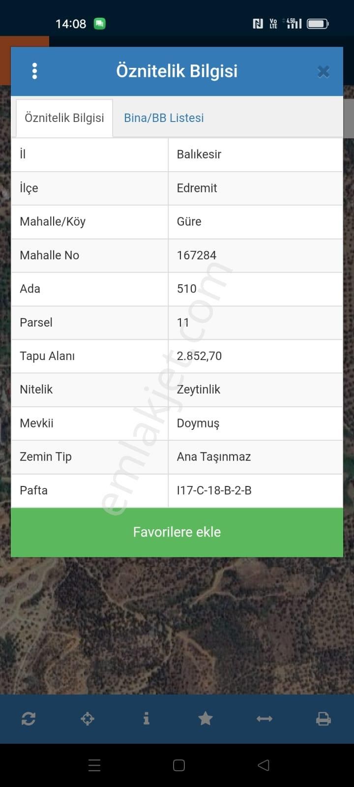 Edremit Gürede Buse Emlaktan 2800 Metrekare Yatırımlık Zeytinlik - Görsel 3