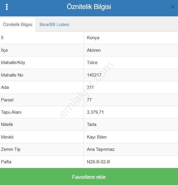 Konya Akören Tülce Köyünde 3.379 M² Tarla Satılıktır - Görsel 8