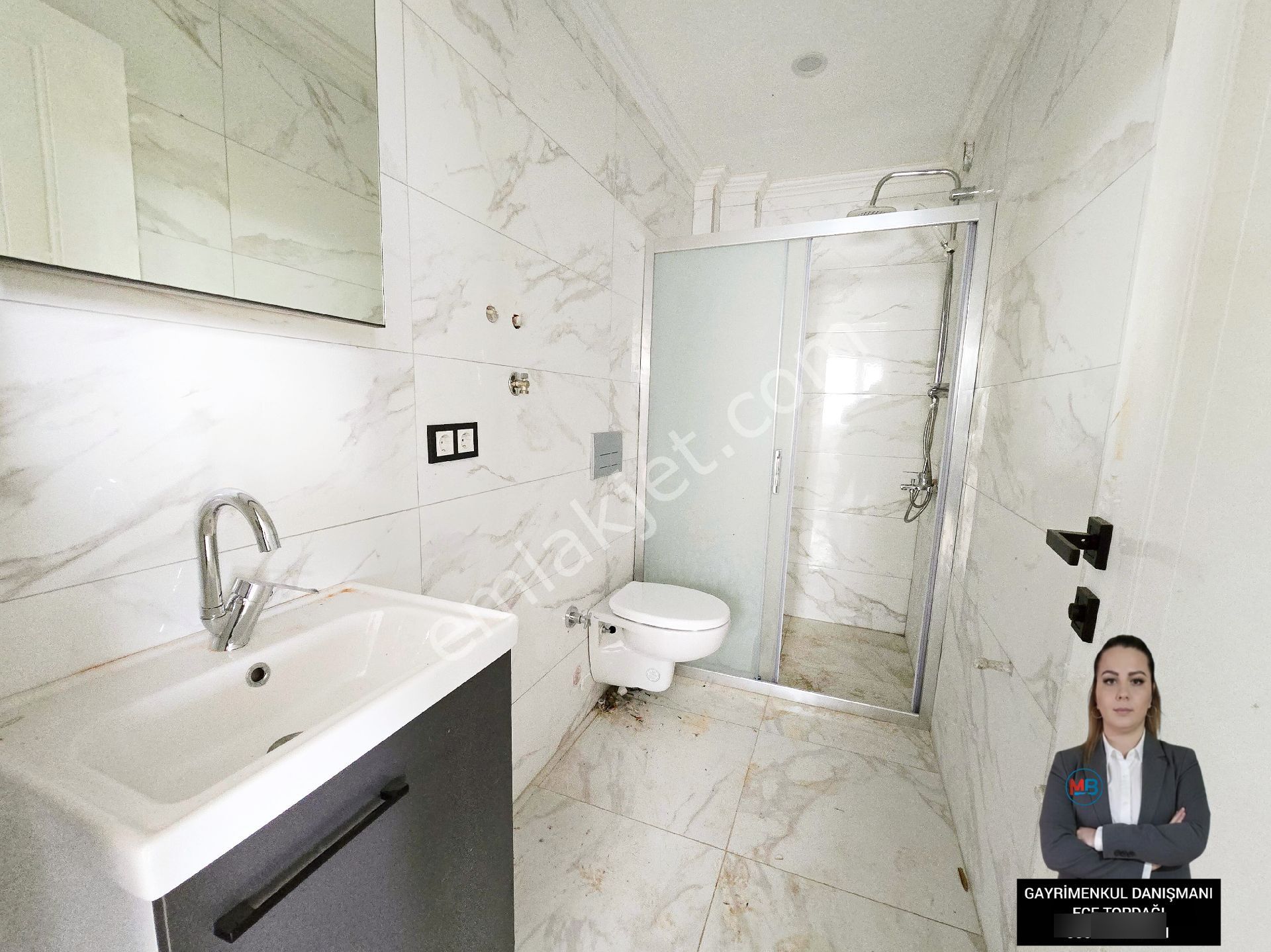 Didim'de Satılık 1+1 Yüksek Giriş Çarşı Pazara Yakın Konumda Sıfır Daire - Görsel 7