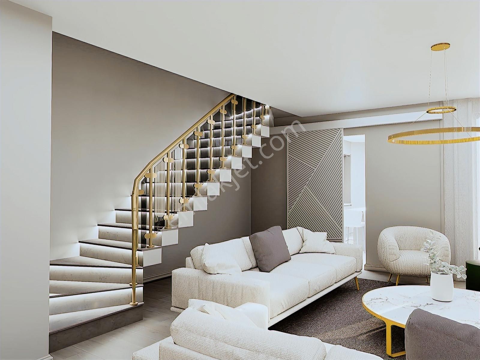 Önerlerde %35 Peşinatla Havuzlu Müstakil 3+1 Satılık Loft Villa - Görsel 22