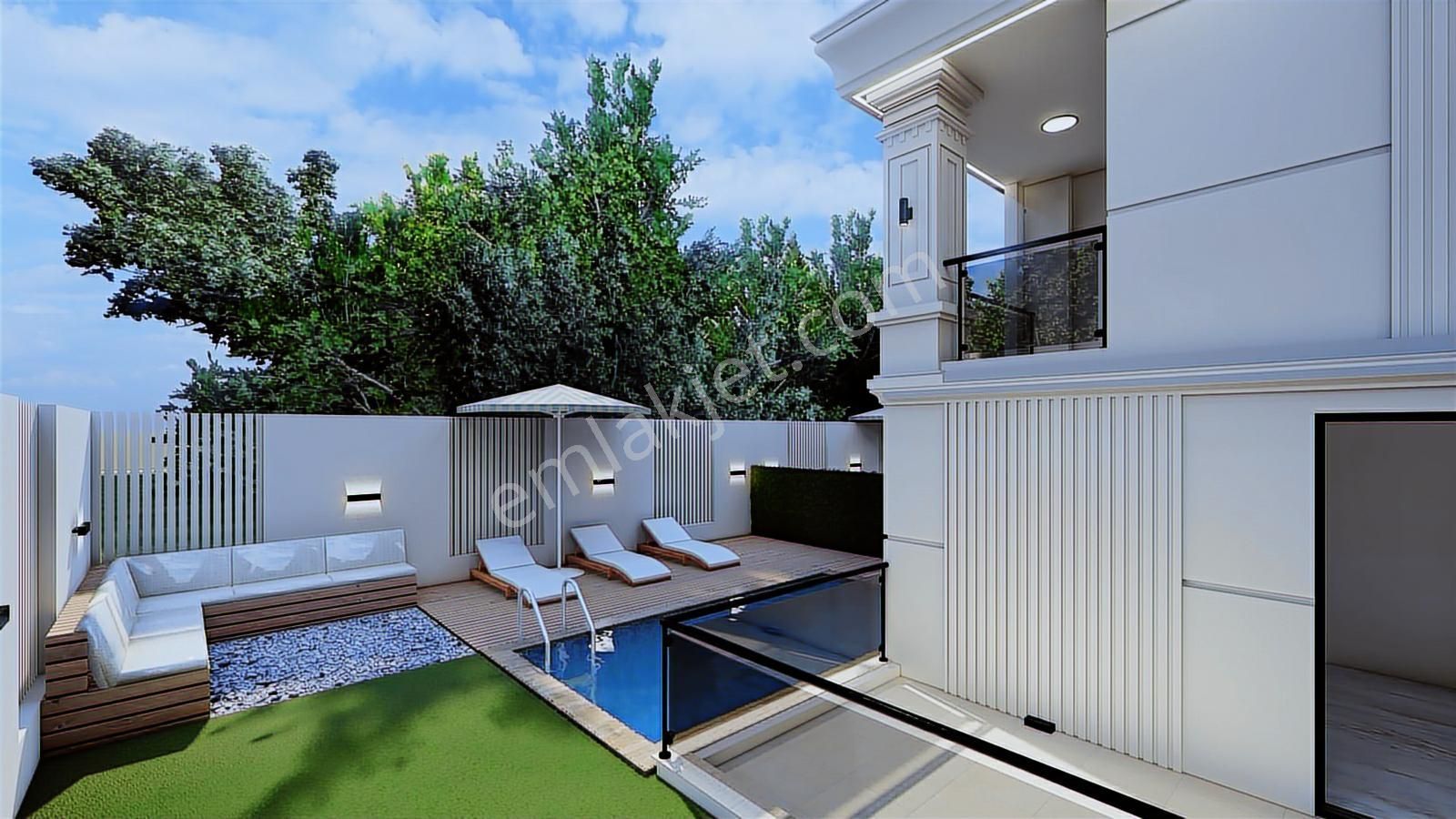 Önerlerde %35 Peşinatla Havuzlu Müstakil 3+1 Satılık Loft Villa - Görsel 11