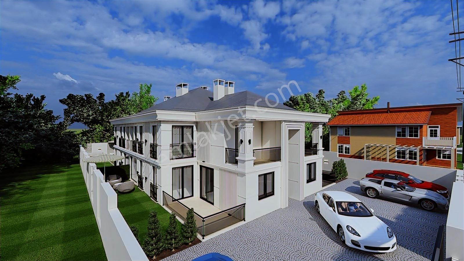 Önerlerde %35 Peşinatla Havuzlu Müstakil 3+1 Satılık Loft Villa - Görsel 20