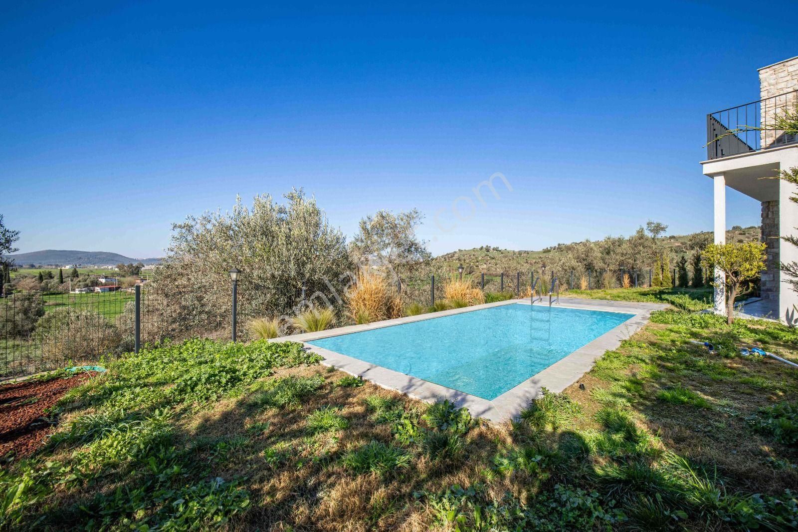 Milas Bodrum Dörttepe’de Özel Havuzlu, Doğa Manzaralı İkiz Villalar - Görsel 10