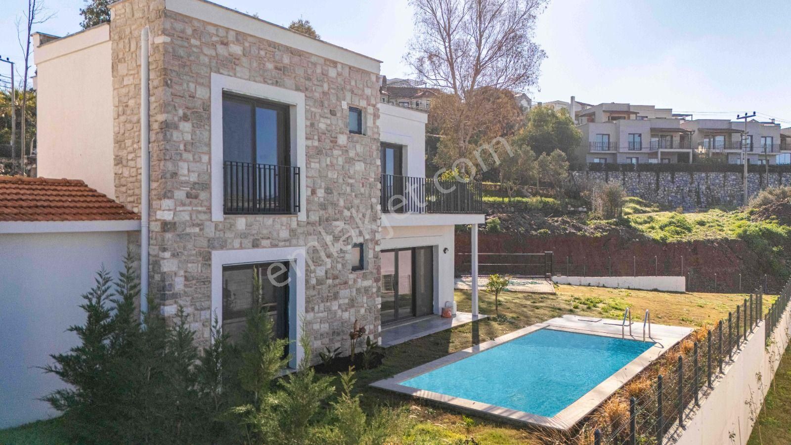 Milas Bodrum Dörttepe’de Özel Havuzlu, Doğa Manzaralı İkiz Villalar - Görsel 3