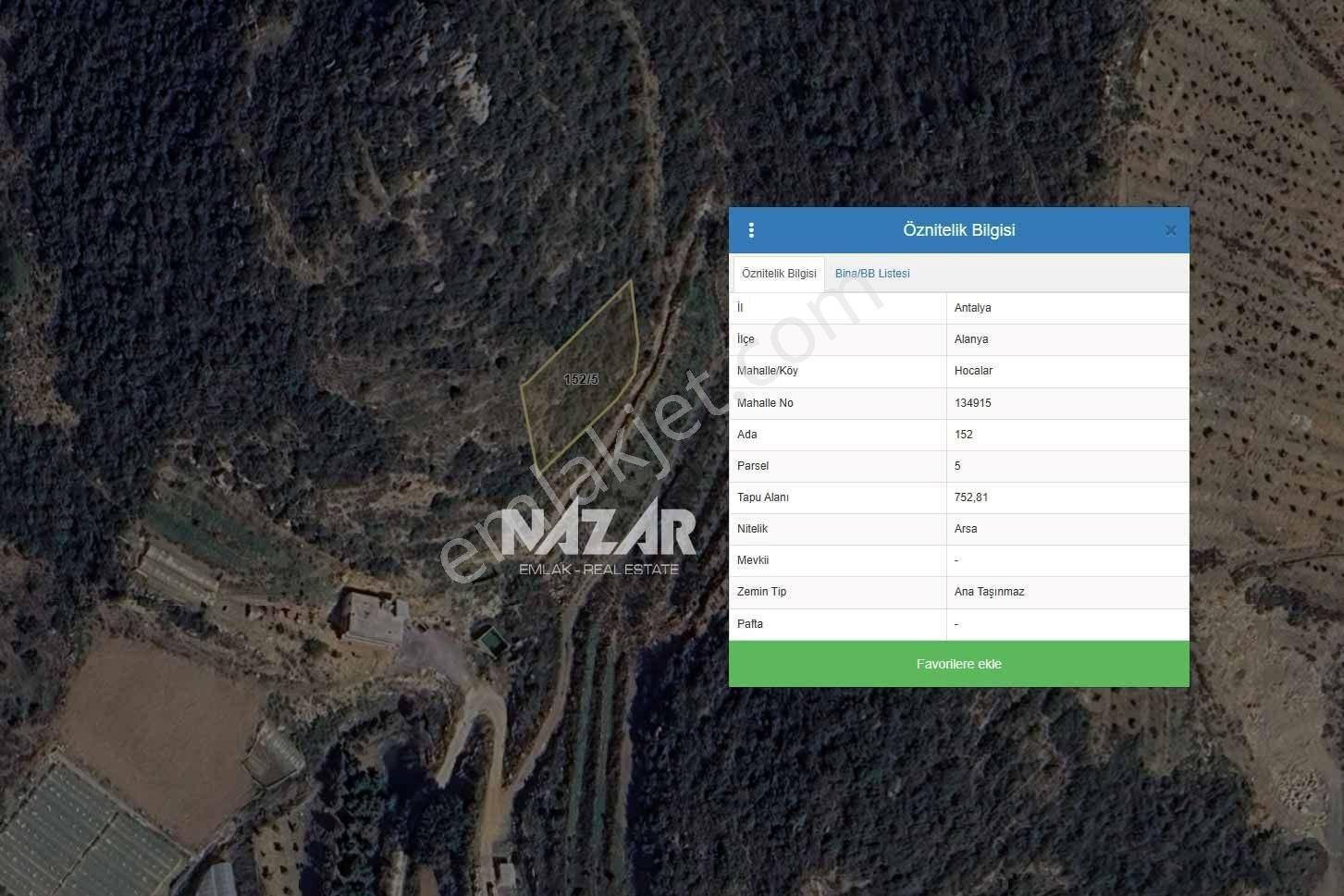 Alanya Hocalar’da Satılık 376 M² Hisseli Manzaralı İmarlı Arsa - Görsel 15