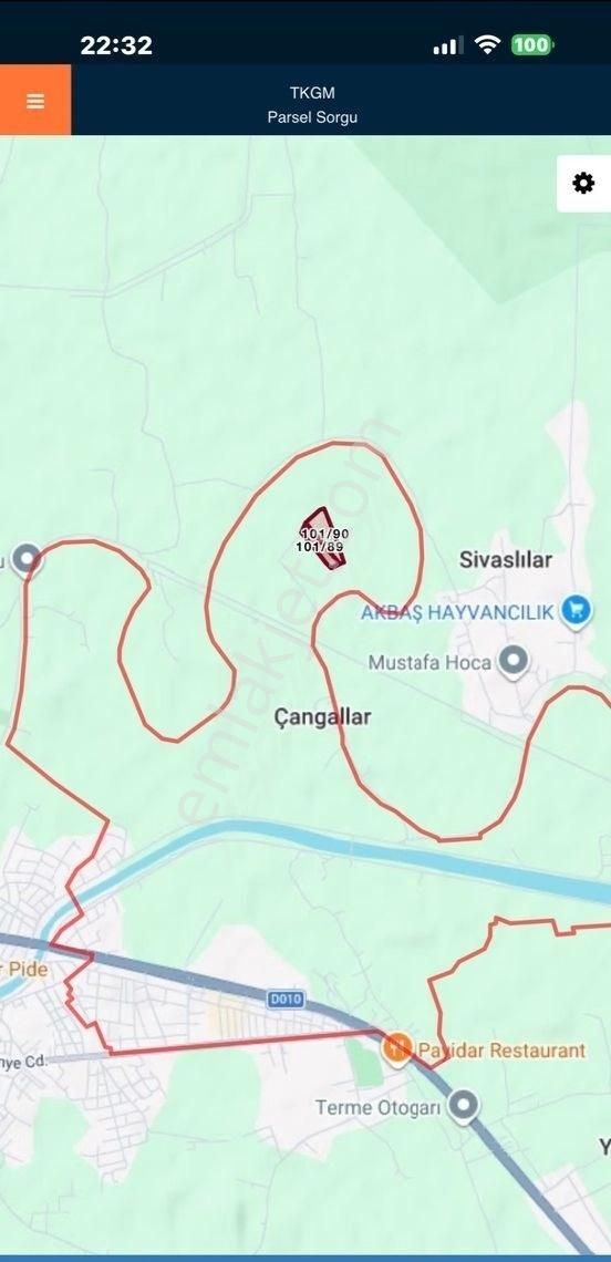 🚨 Tuğba Emlaktan Terme Çangallar Mevkiinde 32 Dönüm Müstakil Tapu Acil Satılık Tarla 🚨 - Görsel 5