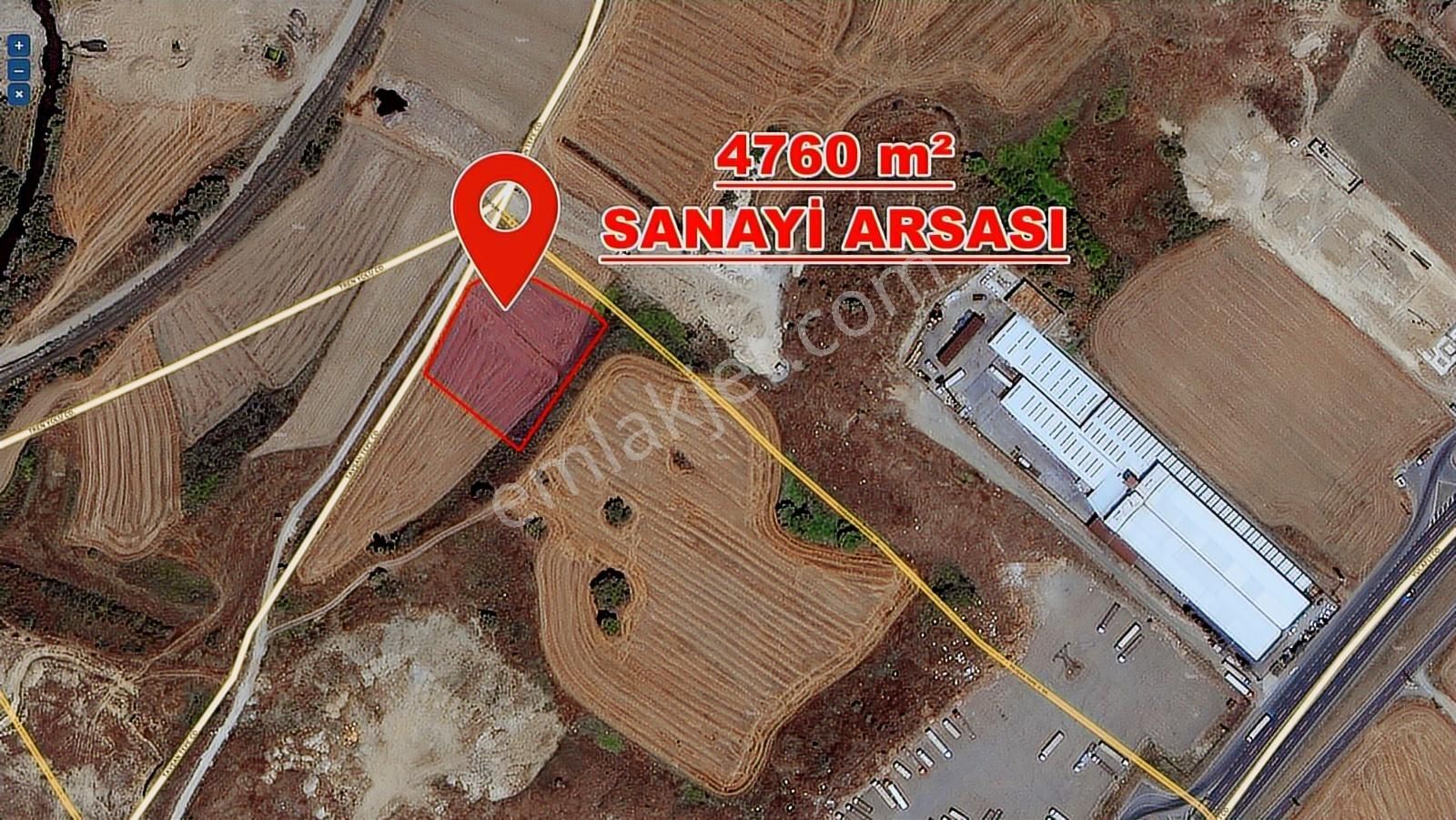 Tekirdağ Bölgesinin En Uygun Sanayi Arsası Depolama Yeri 4760m2 - Görsel 6