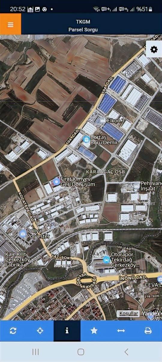 Kapaklı Karaağaç Osb'de 11 Dönüm Merkezi Konumda Üretim İzni - Görsel 2