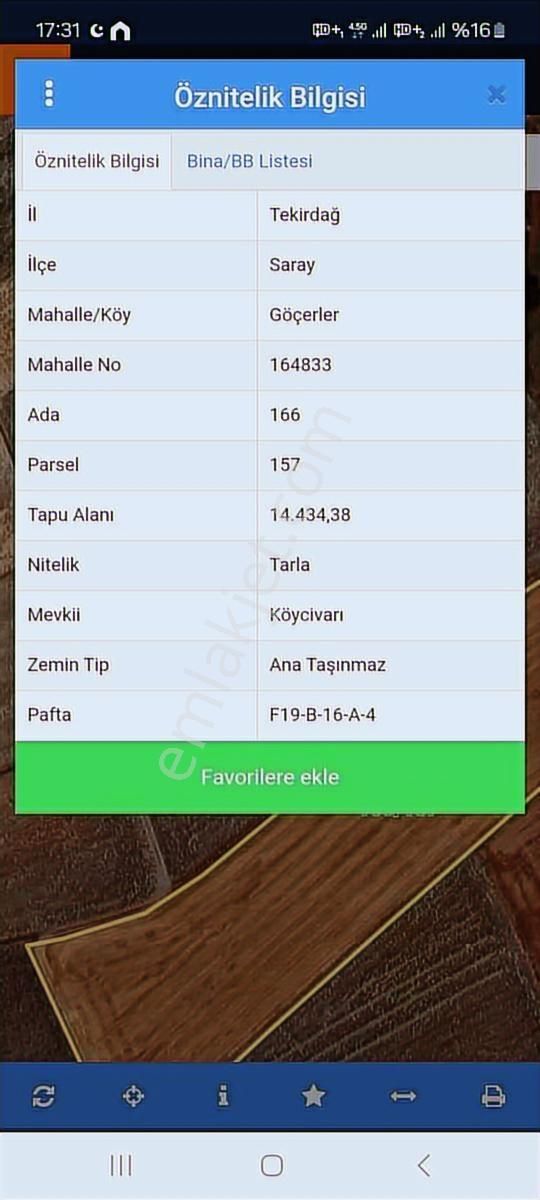 Saray Göçerler'de 14.5 Dönüm Köy Gibi Acil Satılık - Görsel 3