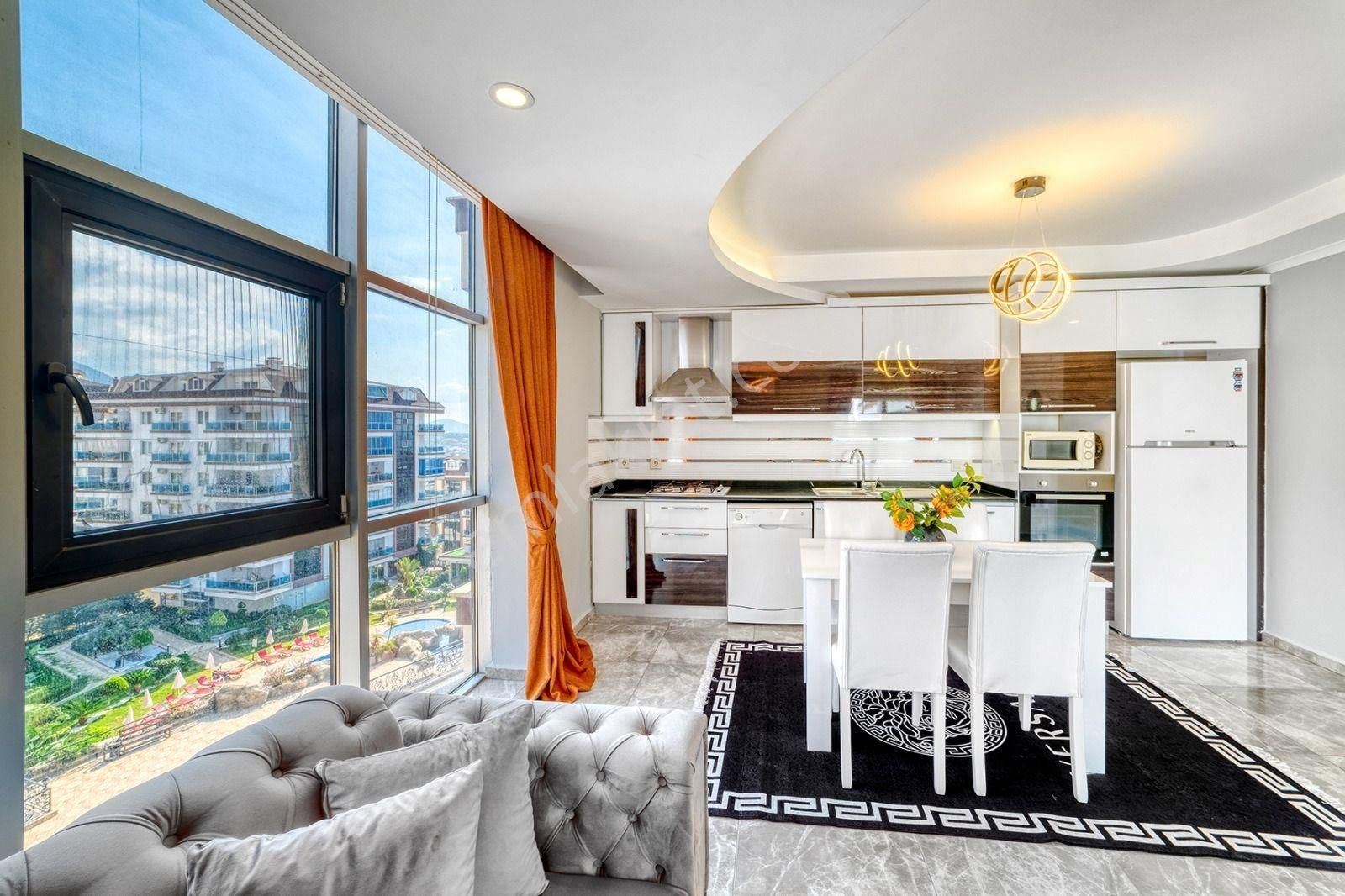 Alanya Cikcilli'de Satılık 2+1 Ultra Lüks Daire Site İçerisinde - Görsel 3