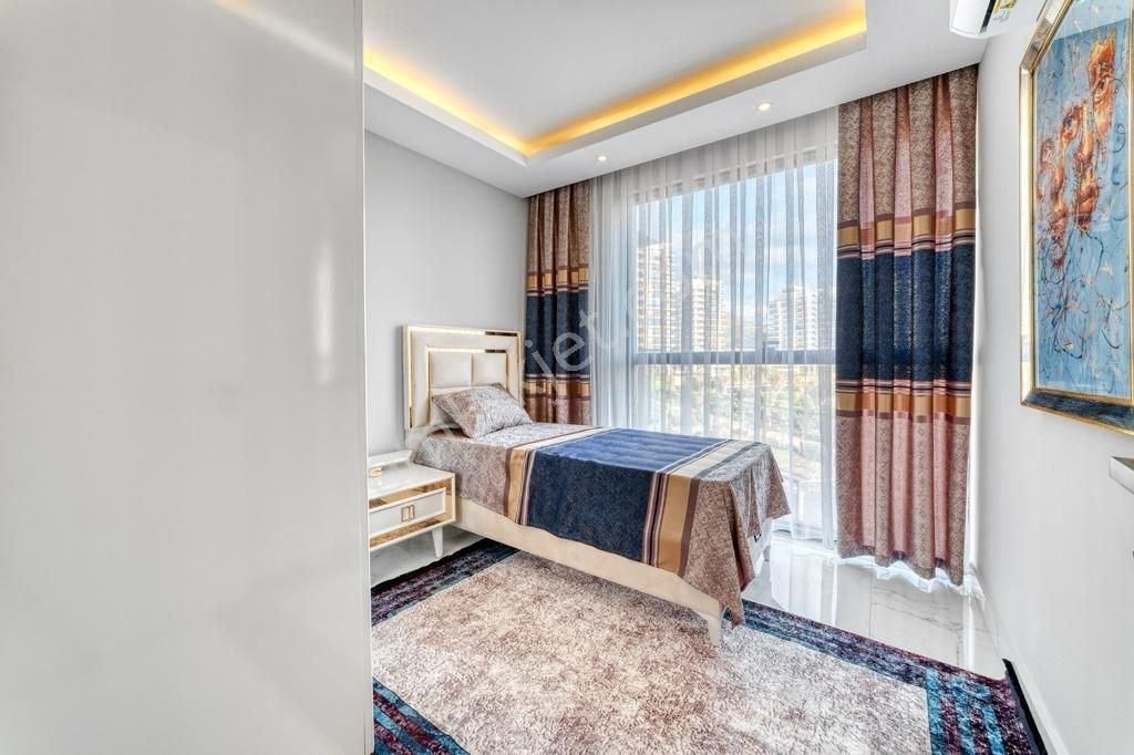 Alanya Mahmutlar Lüks Mobilyalı 2+1 Satılık Site İçerisinde Daire - Görsel 9