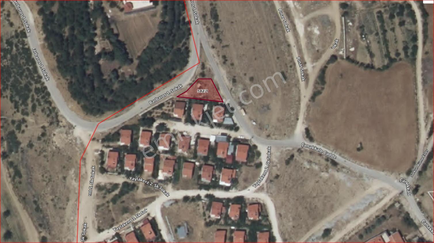 Asya Evim Emlaktan Ağlasun Kıraç Mah. Yaylakentte Satılık Arsa