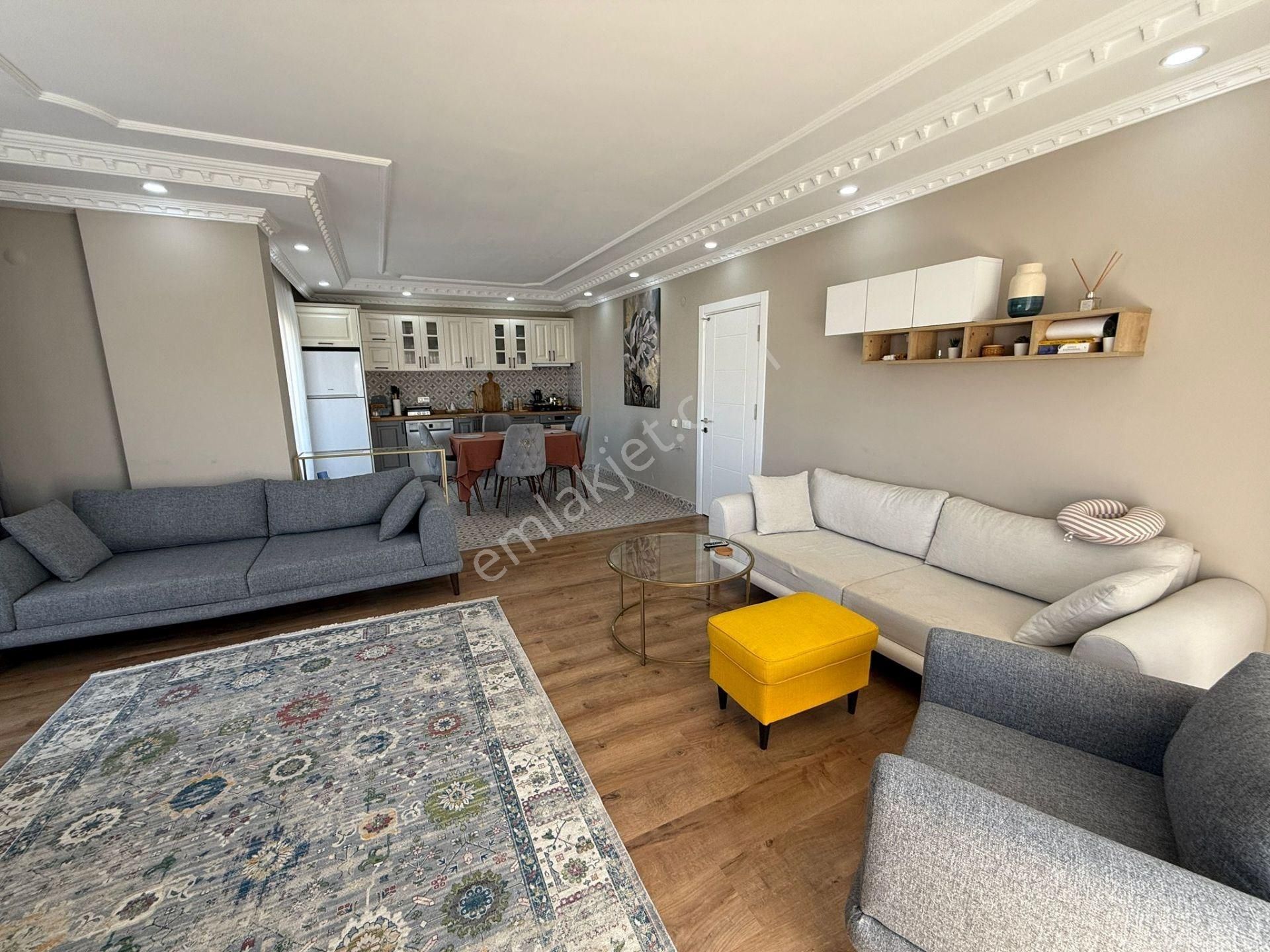 Alanya Oba’da Denize 300m Mesafede Full Eşyalı 3+1 Satılık Dubleks - Görsel 31