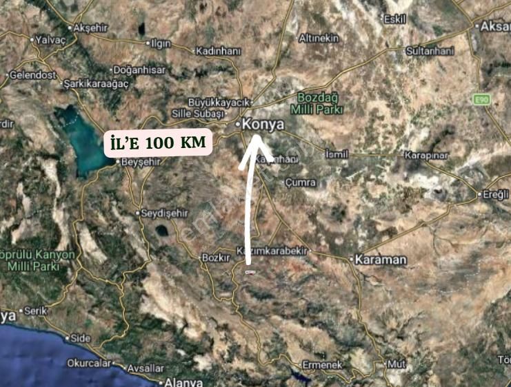 Konya Bozkır Hamzalar Köyünde 1.923 M² Bağ Satılıktır - Görsel 6