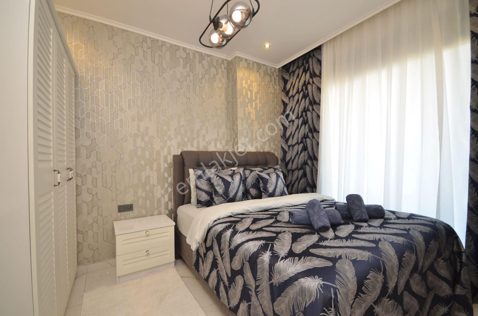 Alanya / Demirtaş’ta Deniz & Havuz Manzaralı, Full Eşyalı 2+1 Satılık Daire - Görsel 5