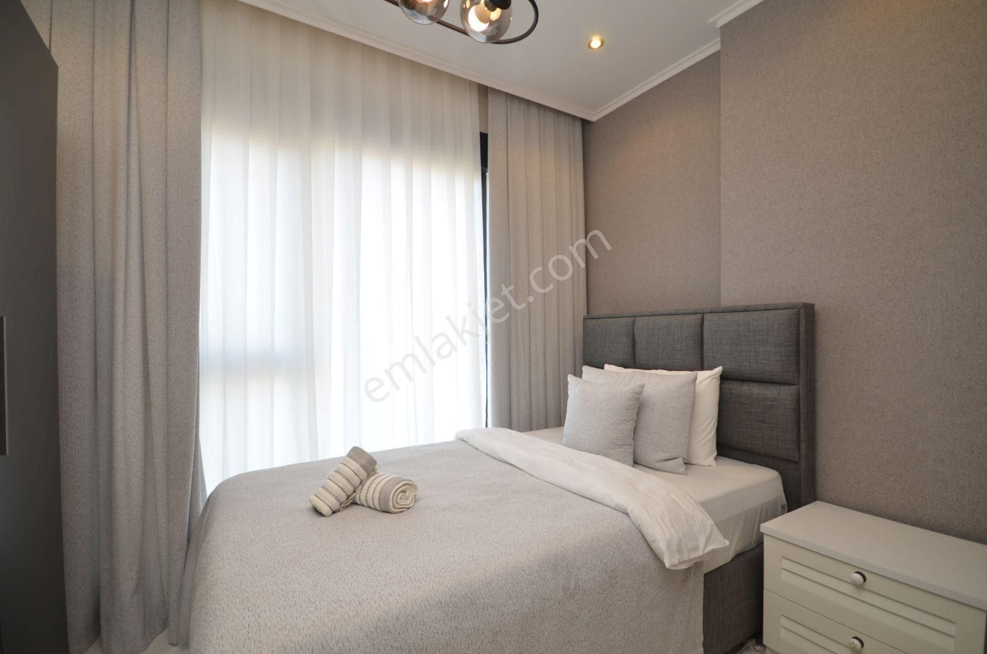 Alanya / Demirtaş’ta Deniz & Havuz Manzaralı, Full Eşyalı 2+1 Satılık Daire - Görsel 7