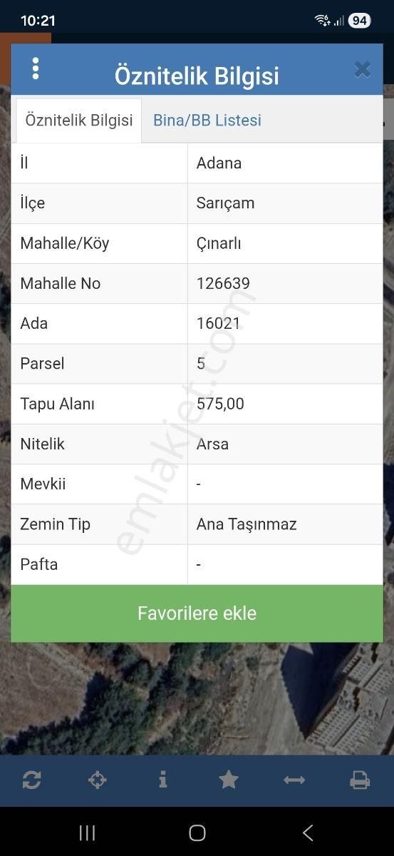 Atıcı'dan Çınarlı'da Bulvara Yakın 575 M2 Satılık Villalık Arsa
