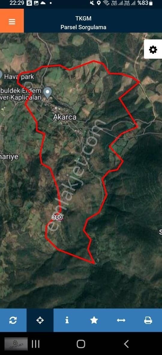 Akarca Satılık Arazi 5050 M2 - Görsel 2