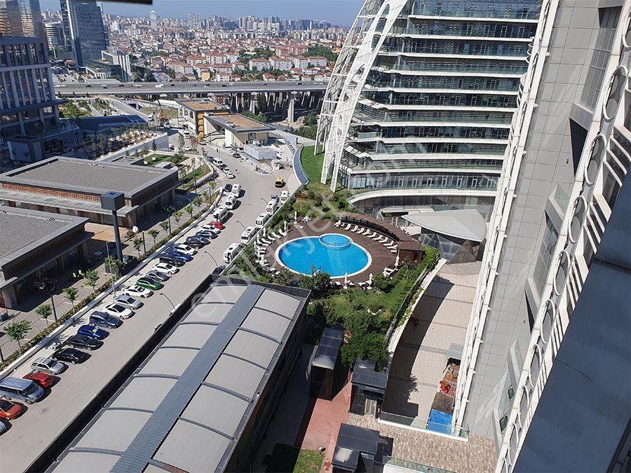 Sarphan Finans Park B Blok 1+0 Güney Cephe Boş Kiralık - Görsel 10