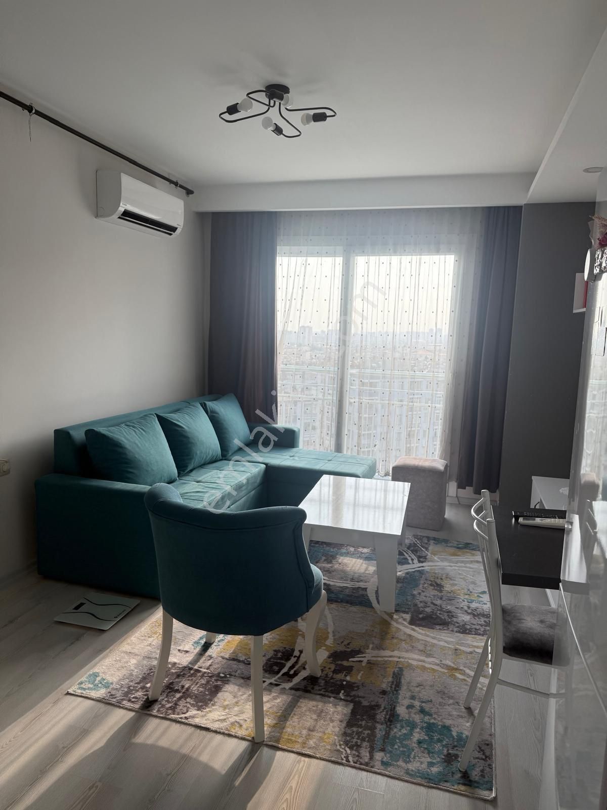 Hastaneler Kavşağında Köşe Konum! Yenibaraj’da Full Eşyalı 1+1 Lüks Kiralık - Görsel 4