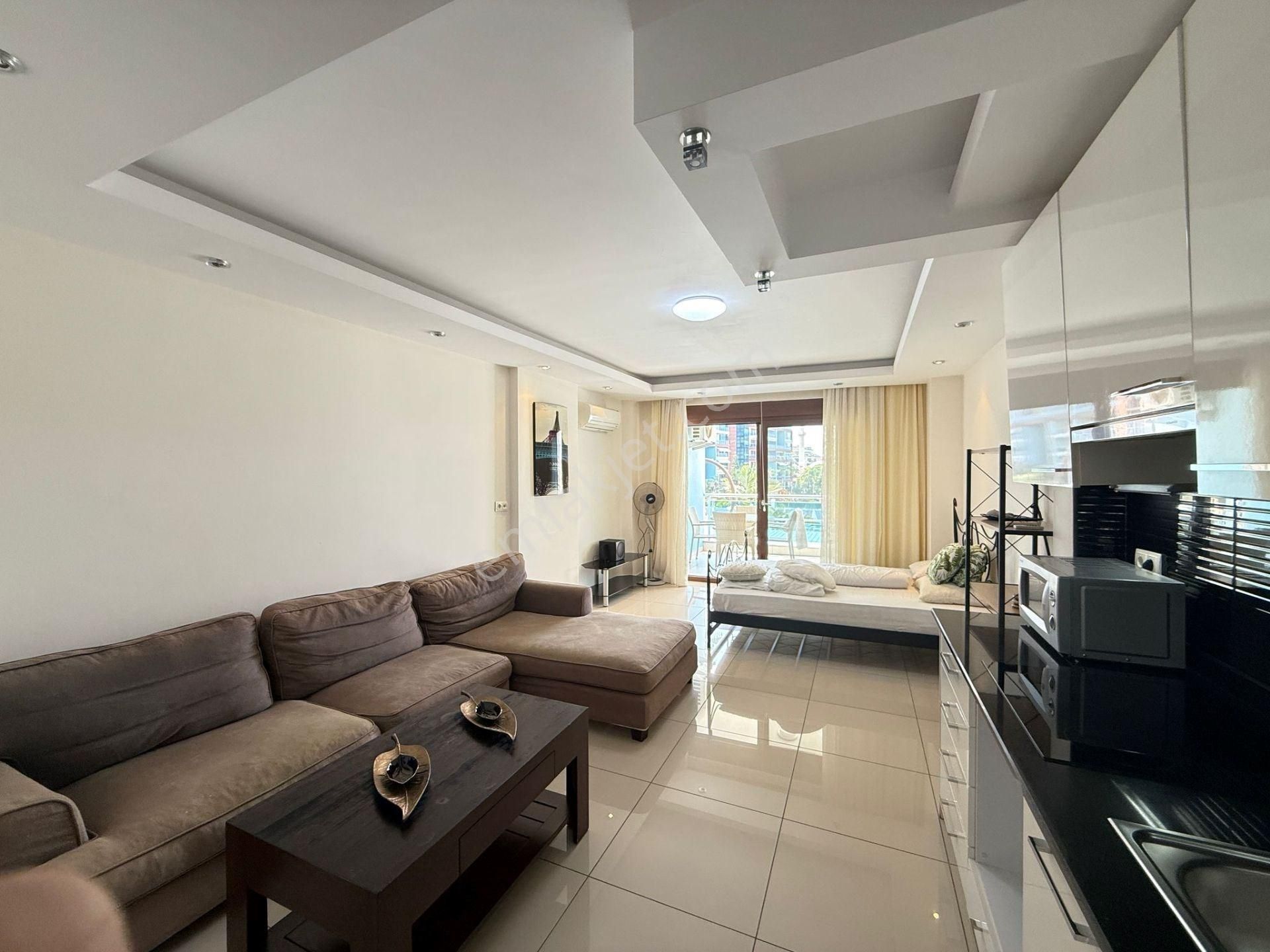 Alanya Cikcilli’de Ultra Lüks Sitede Teraslı Satılık Stüdyo Daire - Görsel 27