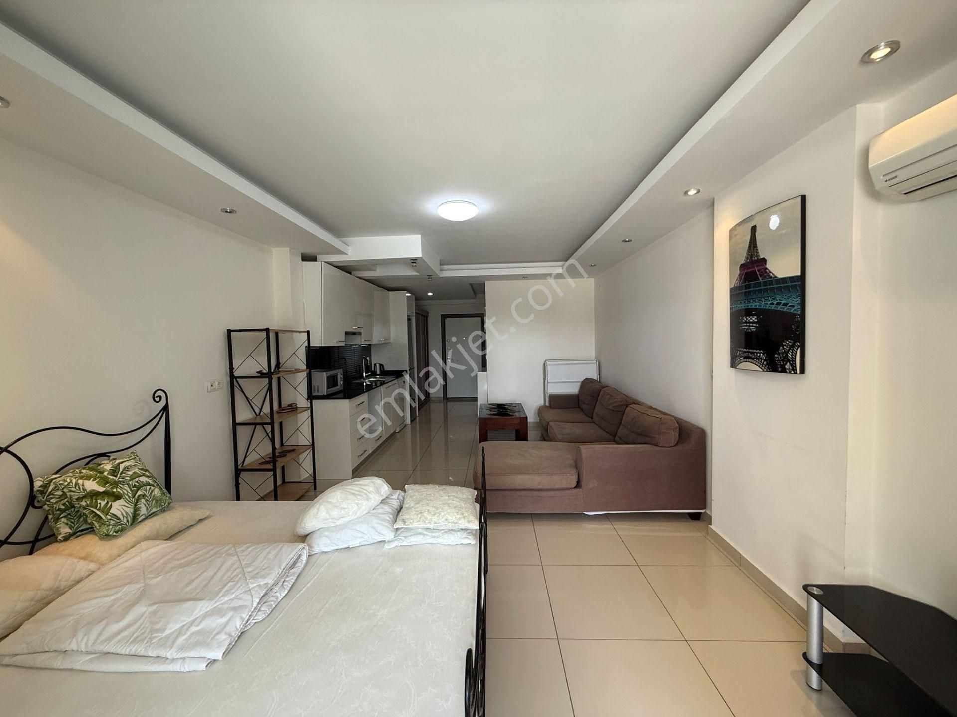 Alanya Cikcilli’de Ultra Lüks Sitede Teraslı Satılık Stüdyo Daire - Görsel 20