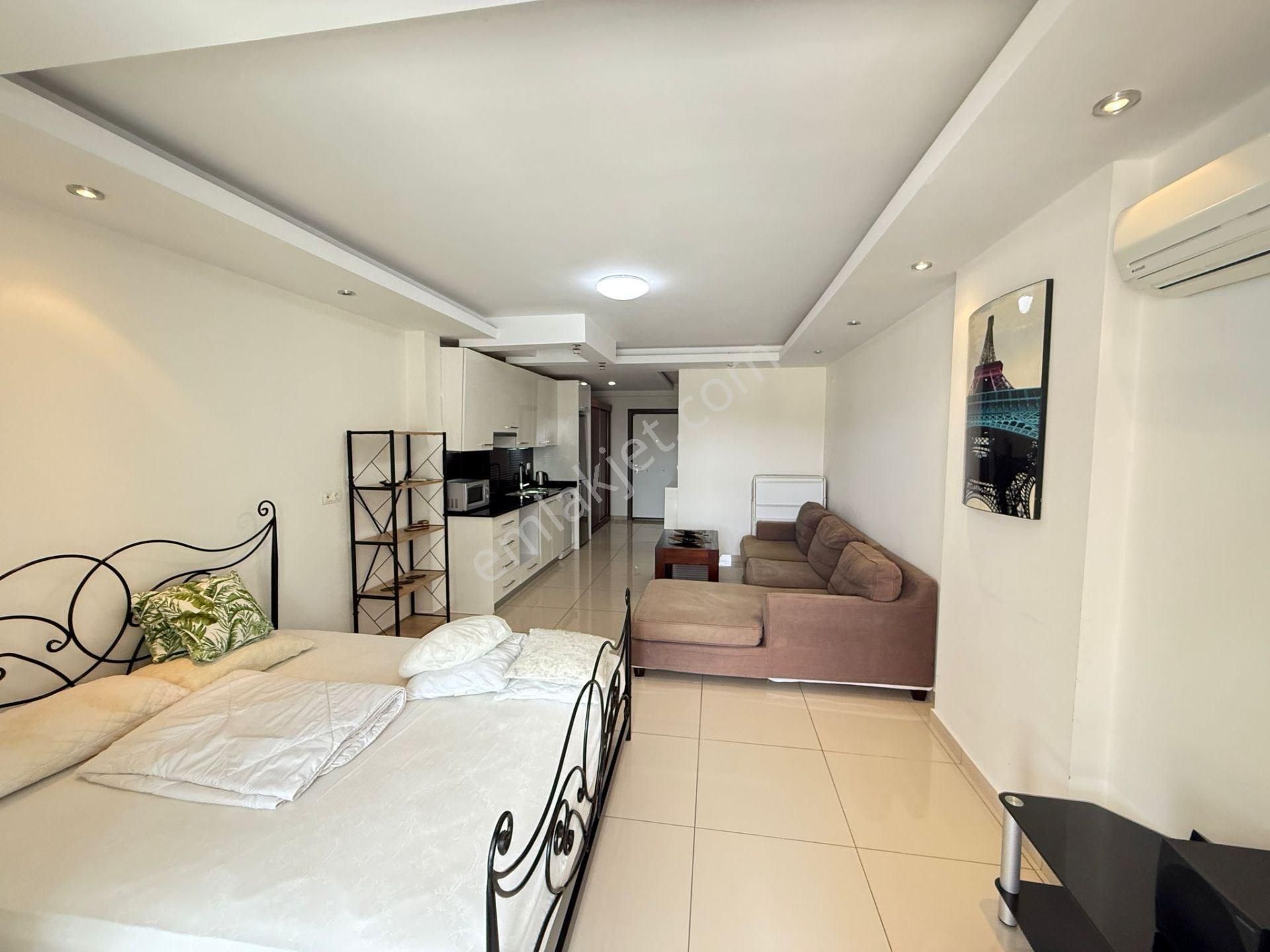 Alanya Cikcilli’de Ultra Lüks Sitede Teraslı Satılık Stüdyo Daire - Görsel 23