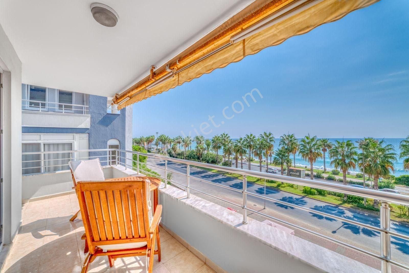 Alanya Mahmutlarda Denize Sıfır 3+1 Satılık Daire Full Deniz Manzaralı - Görsel 3