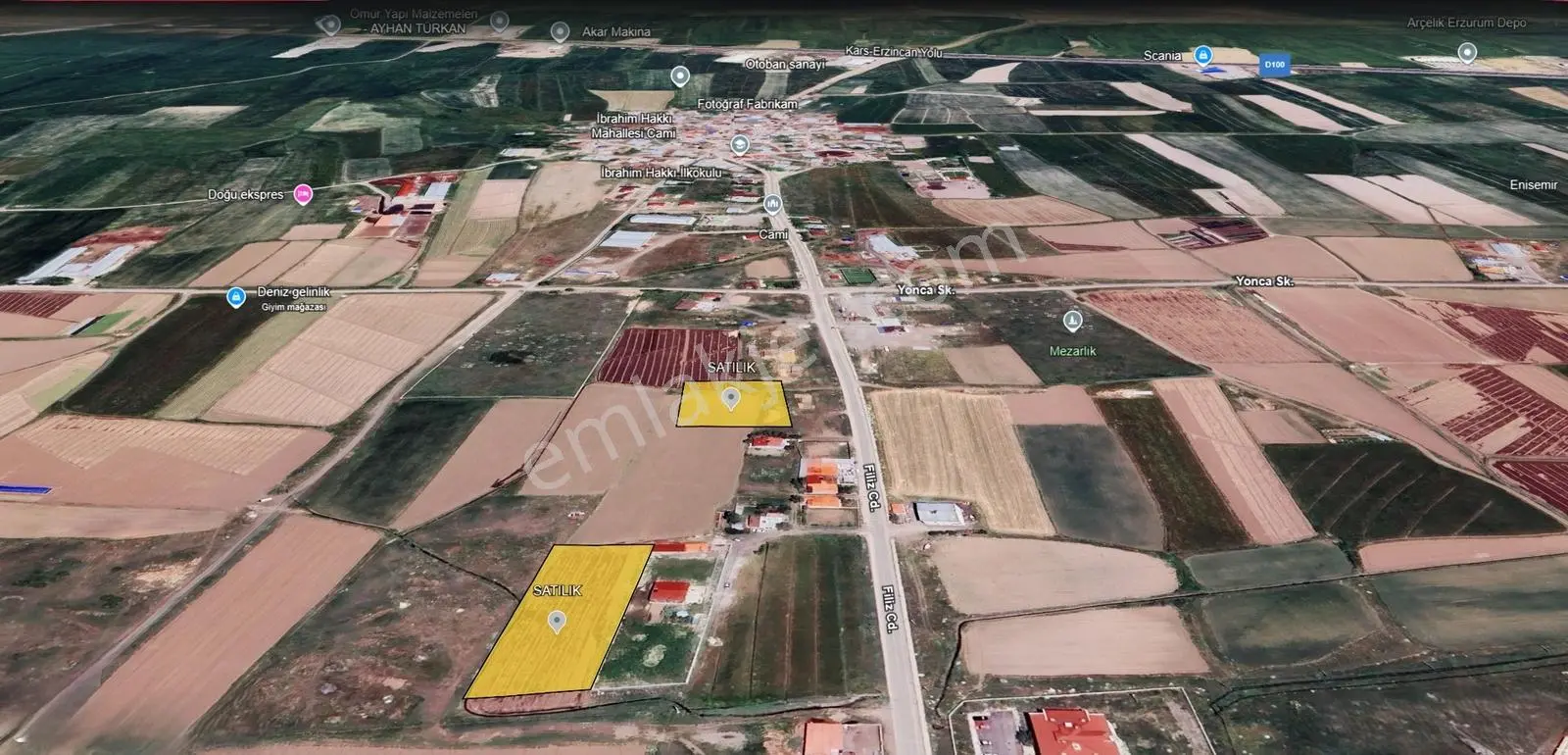 Altın Emlak'tan Şıh Köyü Yolu Üzeri Satılık İmarlı Arsalar - Görsel 3