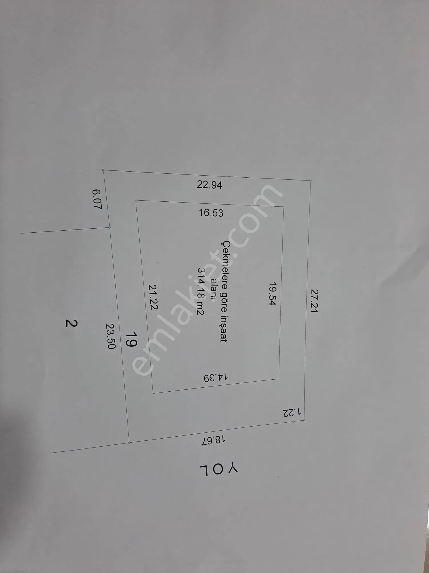 Gümüşpınar Mahallesinde Satılık 2 Kat Konut İmarlı Arsa - Görsel 3