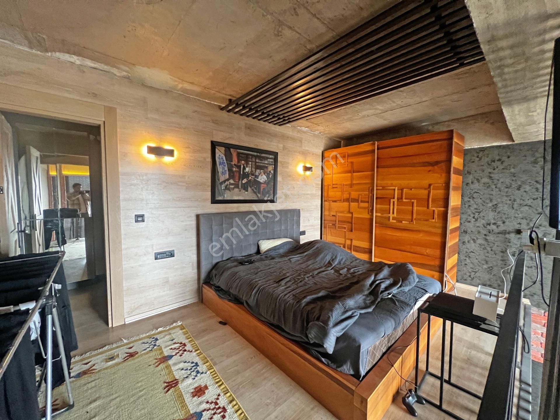 2473- Elfi Den Epik Smart Loft Eşyalı Satılık 1+1 Lüks Loft - Görsel 24