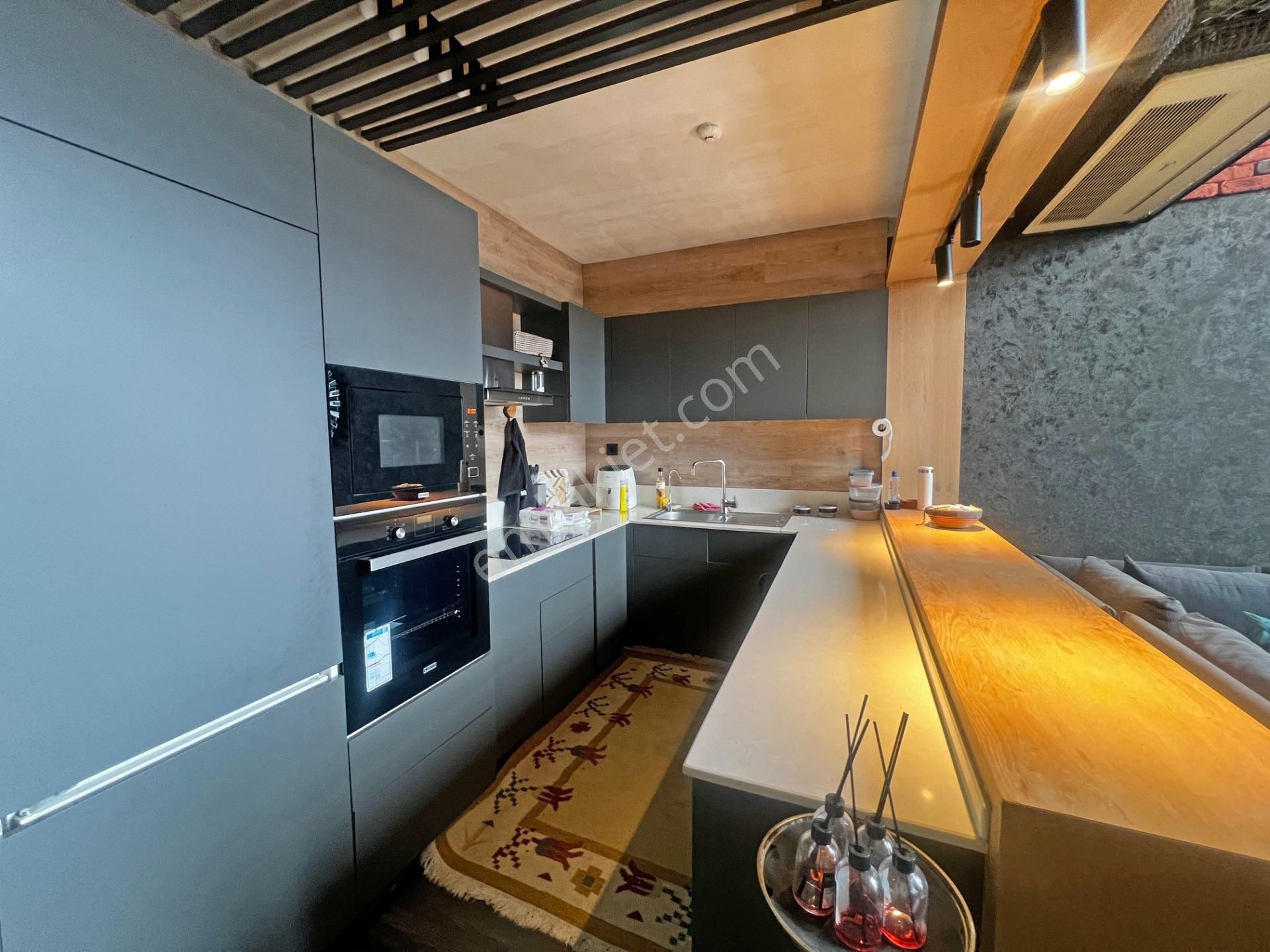 2473- Elfi Den Epik Smart Loft Eşyalı Satılık 1+1 Lüks Loft - Görsel 19