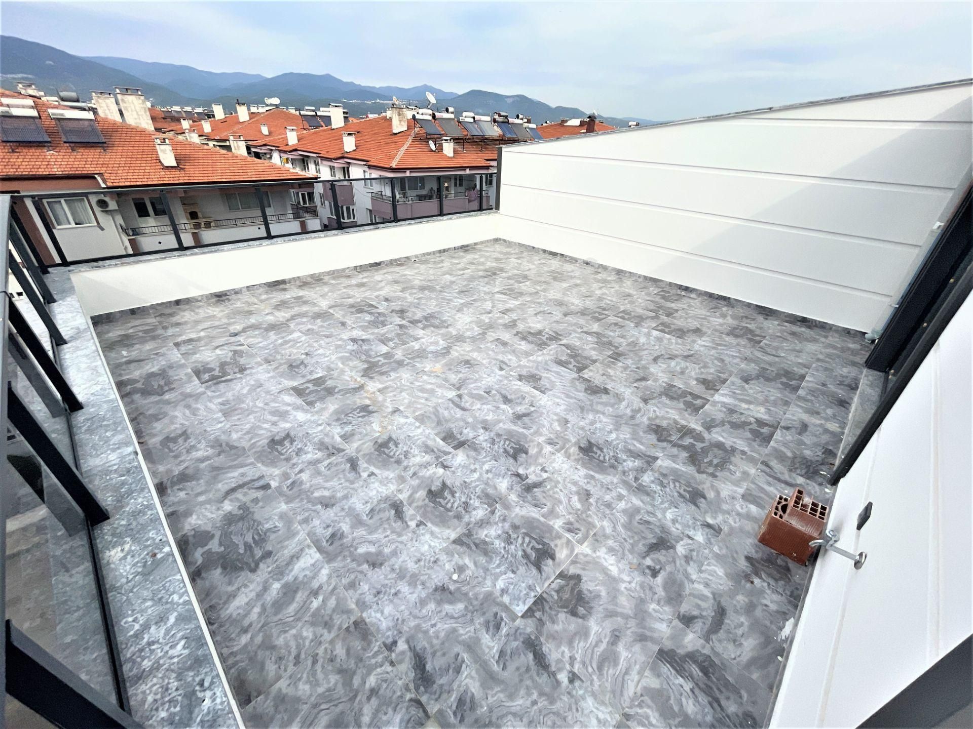 🔴🔴 Aktif'ten Akçay'da Merkezi Konumda Denize 500 Mt Mesafede Sıfır 3+1 Şık Tasarımlı Dublex - Görsel 21