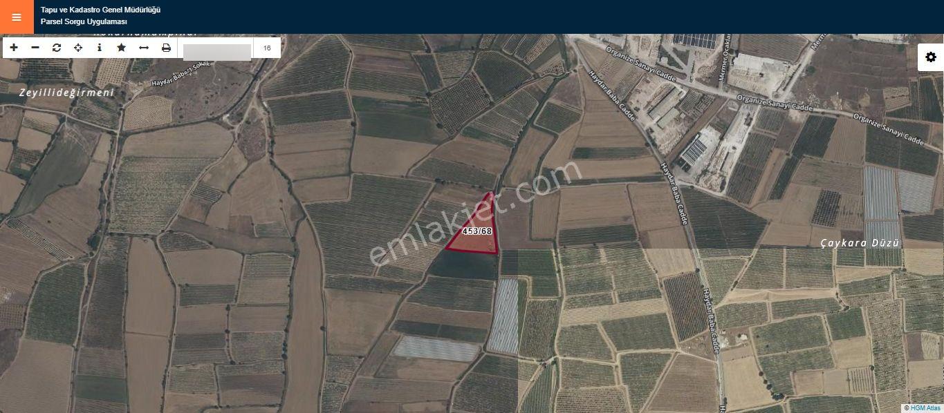 Yol, Su Ve Elektrik Var, Kaklık Mağarası Yakını 11.538 M² Tarla - Görsel 19