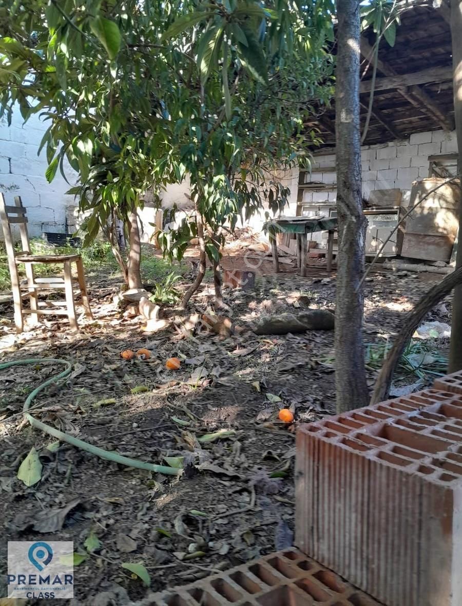 Koçarlı Çakmar'da Köşe Parsel, Bahçeli Kargir Ev Arsası - Görsel 16