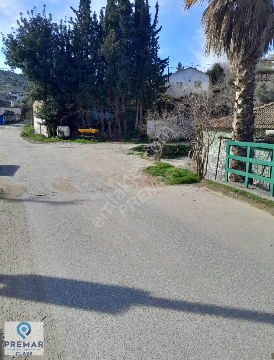 Koçarlı Çakmar'da Köşe Parsel, Bahçeli Kargir Ev Arsası - Görsel 6