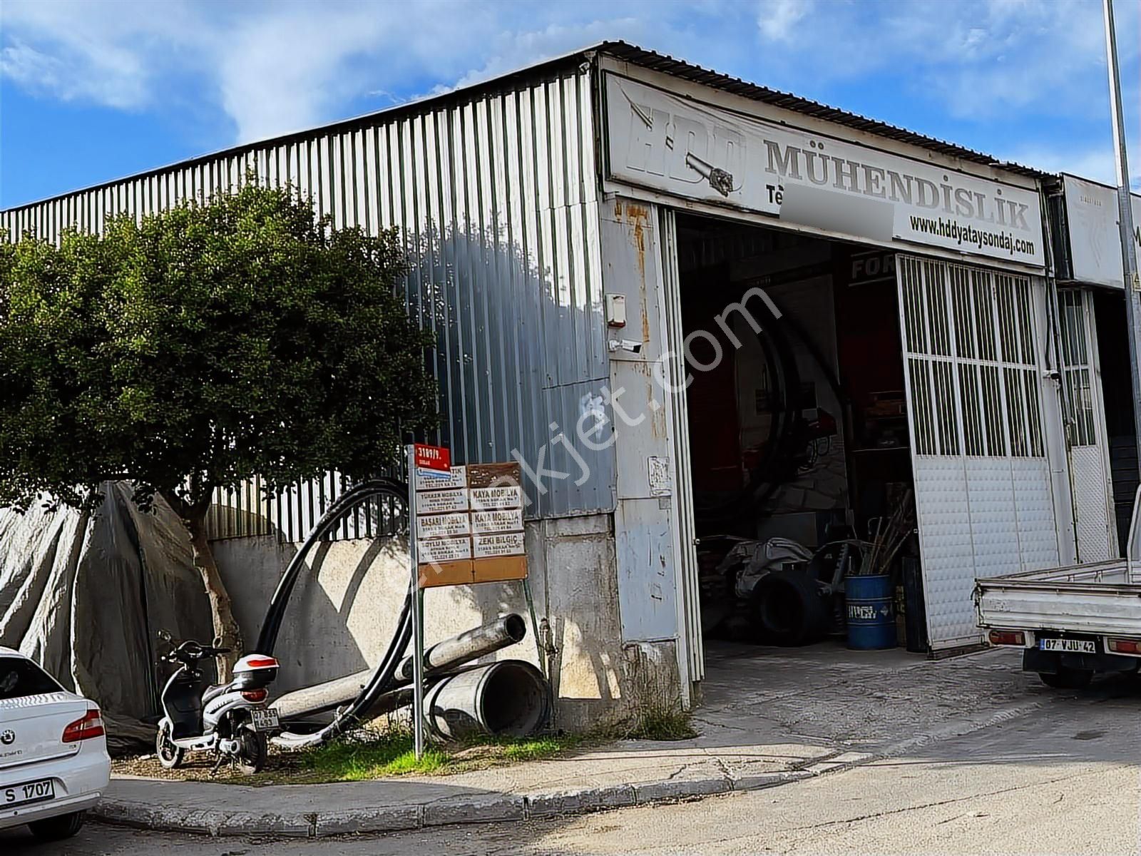 Yeşil Antalya Sanayi Sitesi 240 M2 Köşe Dükkan - Görsel 5