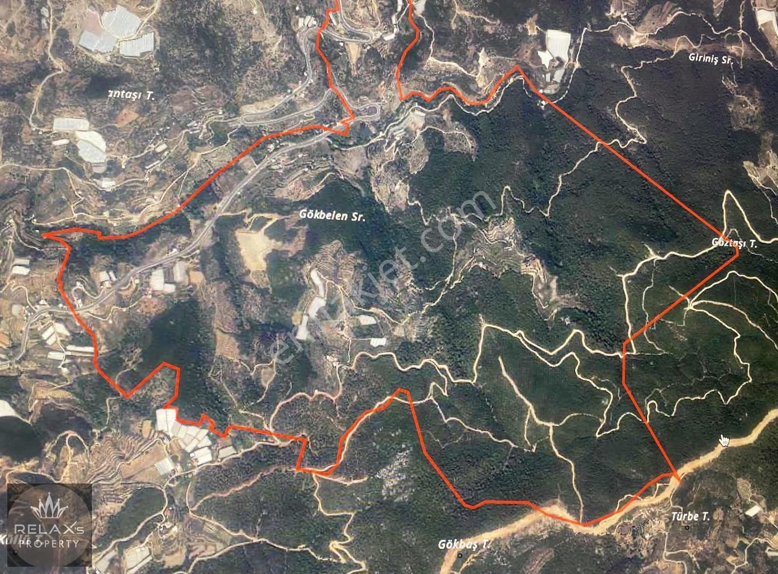 Payallar Bölgesinde Satılık Tarla