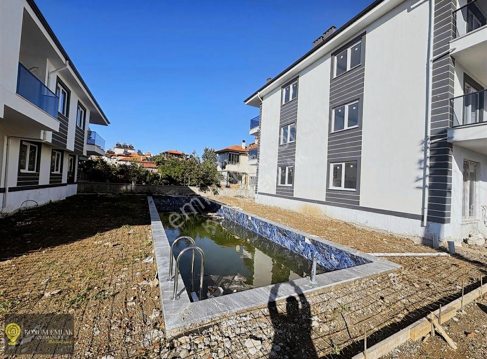 Muğla Ortaca Atatürk Mah Satılık Havuzlu 1+1 Daire - Görsel 3