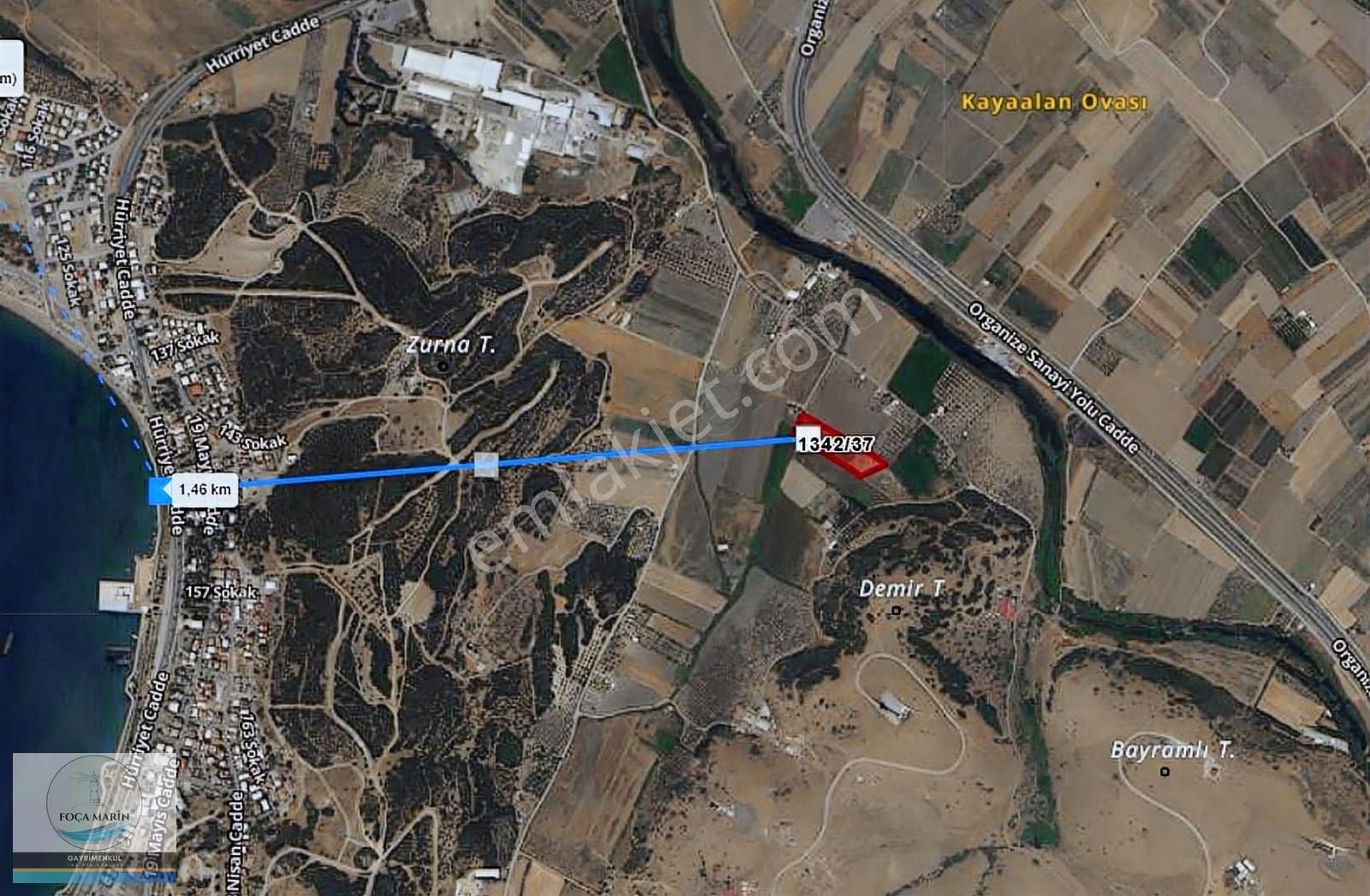 Aliağa Organize San.ve Yalı Mh. Merkeze Yakın 4.950 M2 Tarla - Görsel 9