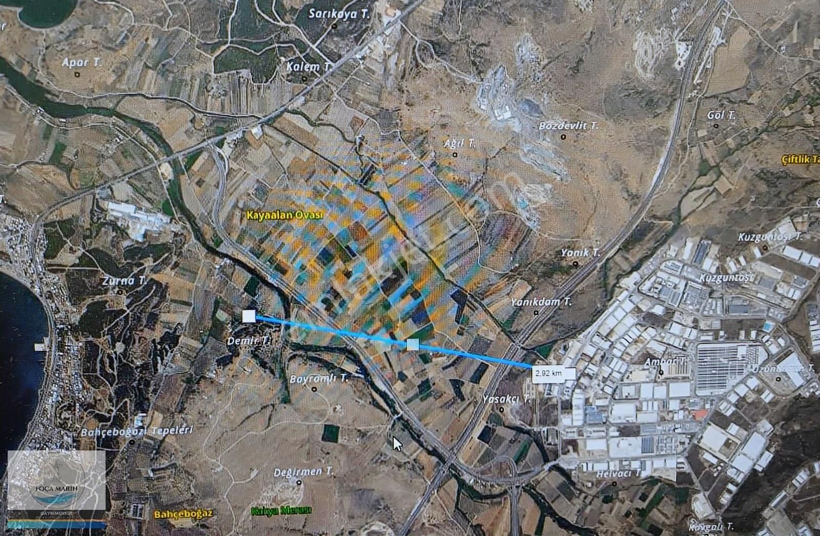 Aliağa Organize San.ve Yalı Mh. Merkeze Yakın 4.950 M2 Tarla - Görsel 8