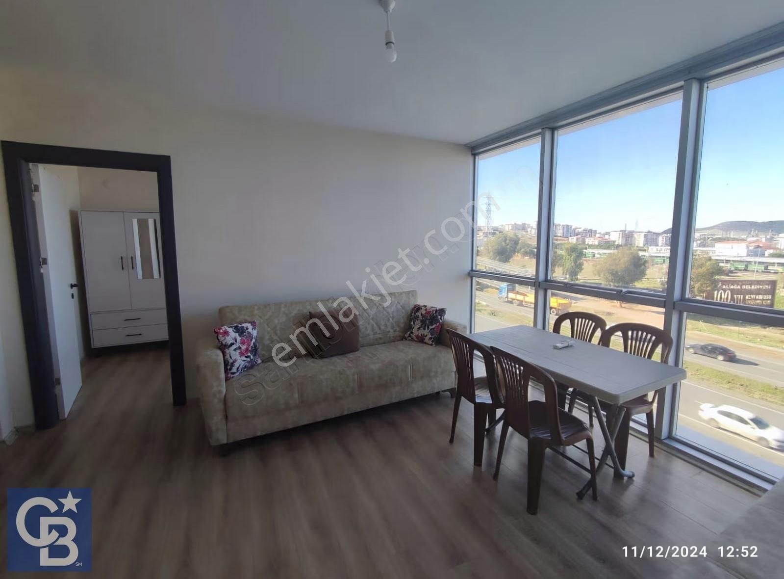 Aliağa İzpek Suits'te Eşyalı Satılık 1+1 Daire