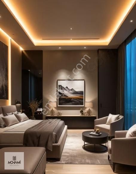 Vadi Deniz Manzaralı 4+1 Teraslı Sıfır Villa Yerden Isı Doğalg - Görsel 12