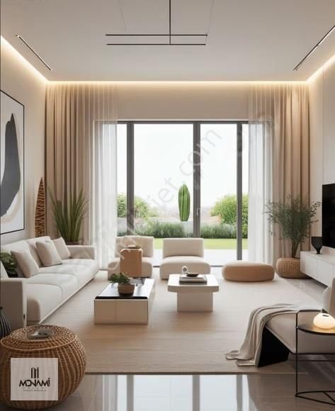 Vadi Deniz Manzaralı 4+1 Teraslı Sıfır Villa Yerden Isı Doğalg - Görsel 9