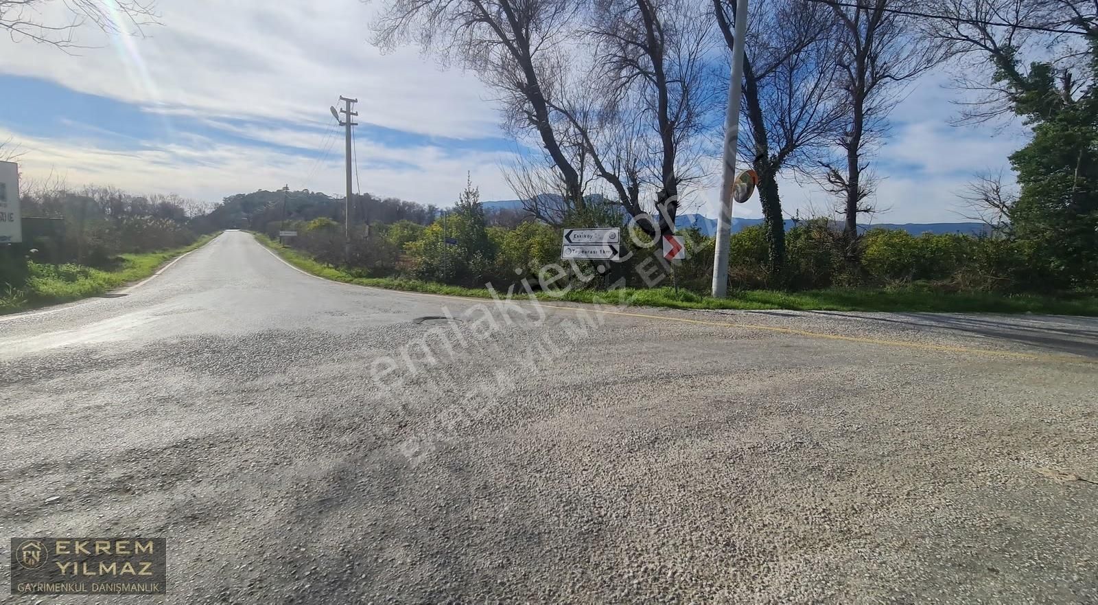 Ortaca'da Tepearasında 15.508 M² Narenciye Bahçesi: Yola Cepheli