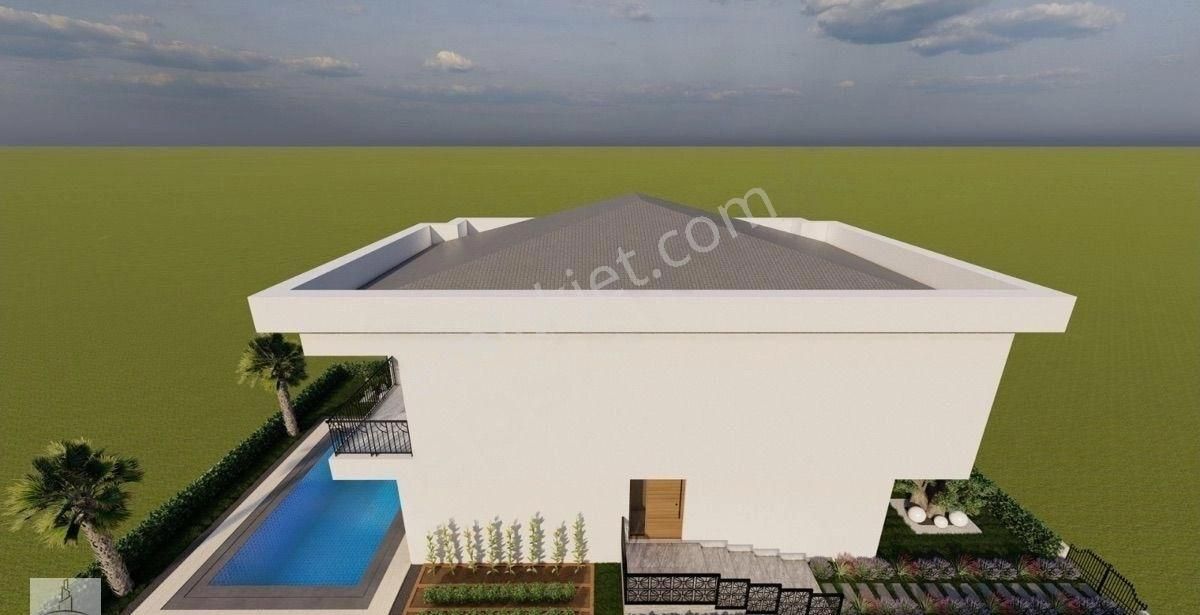 Güzelce Plajında Denize 100 M Grniş Bahçeli Müstakil Yüzme Havuzlu Villa - Görsel 3